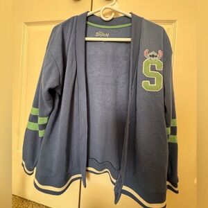 Disney Blue and Green Stitch Jacket
